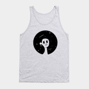 Curly Universe Tank Top